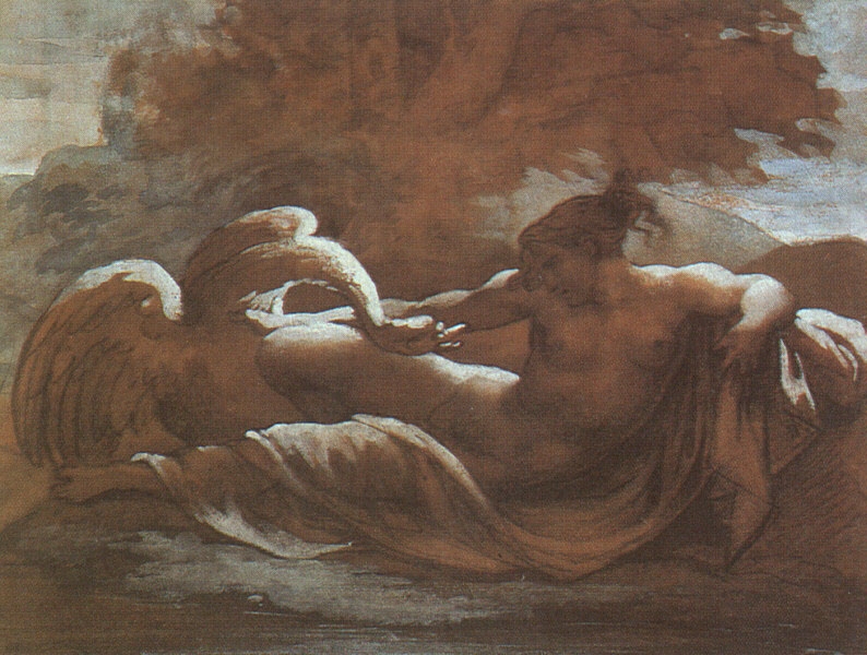 Gericault Theodore - Leda et le cygne.JPG